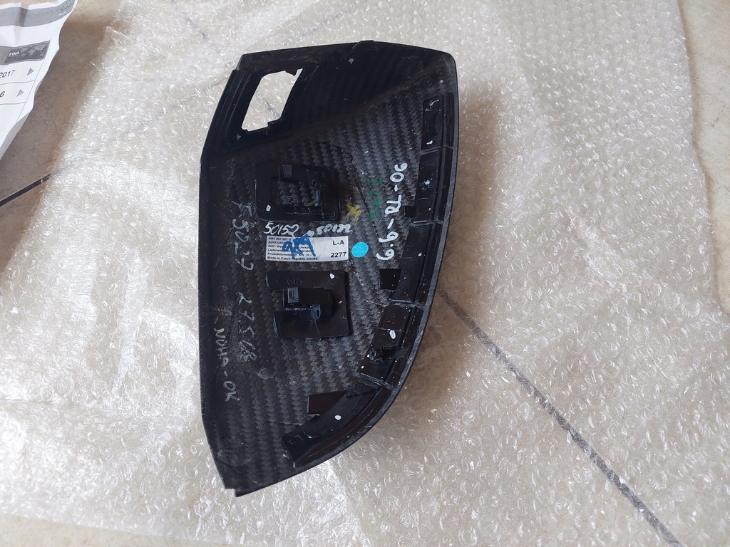 фото №10, Корпус зеркало - левая - карбон - audi q7 ii - sq7 - audi q5 ii - sq5- 4m0