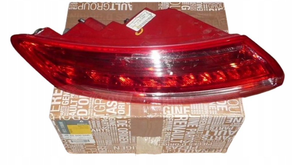 фото №7, Левая лампа задняя renault laguna iii 3 coupe 265550005r d