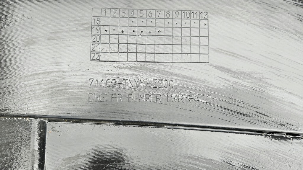 фото №7, Бампер honda cr-v v 17-21 перед dół спойлер