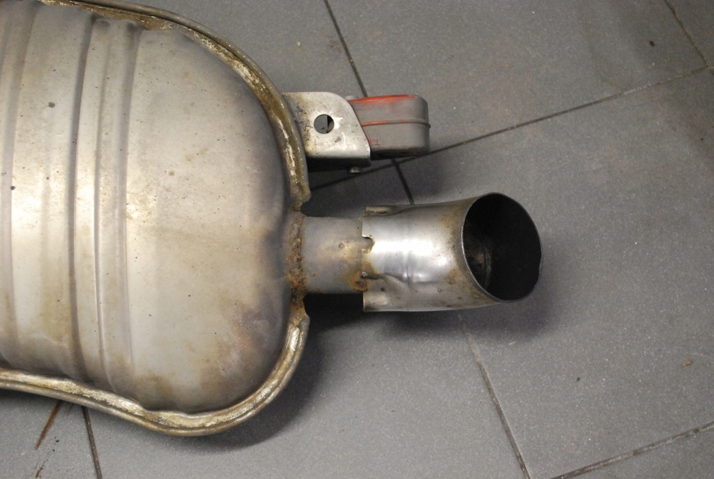 фото №6, Гасник вихлоп кінцевий audi a8 d3 лівий 4e0253611ae