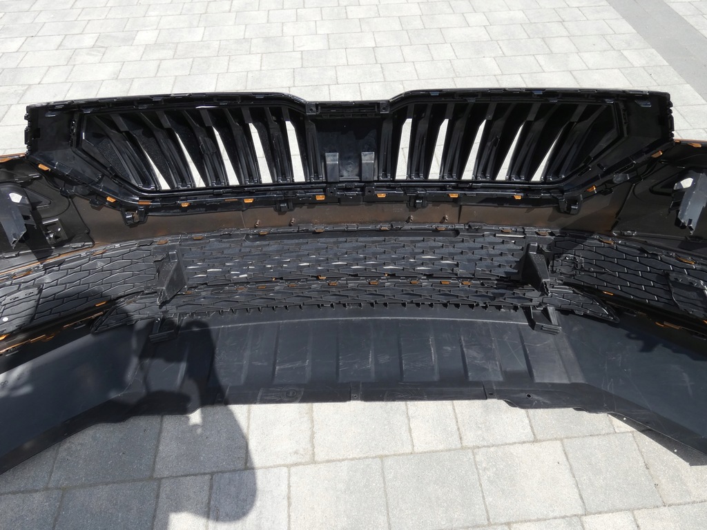 фото №14, Бампер решётка радиатора решётки skoda karoq lift