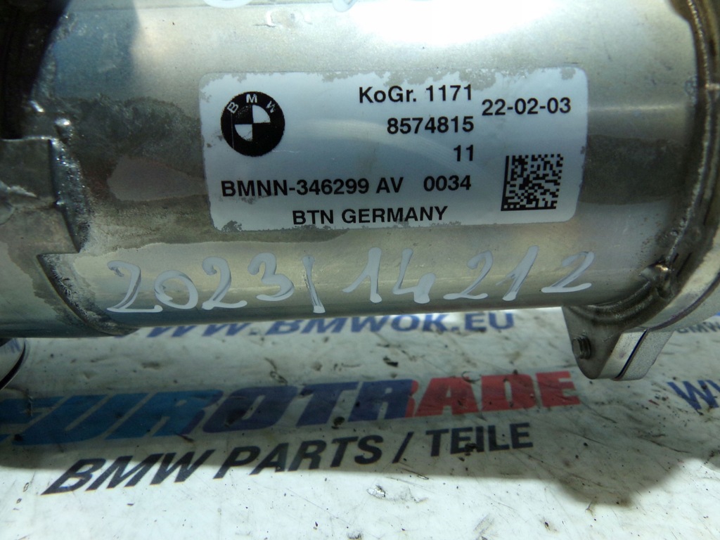 фото №11, Bmw g01 g05 g11 g15 g20 g30 głodnica выхлопных газов agr 3.0 d b57 8574815