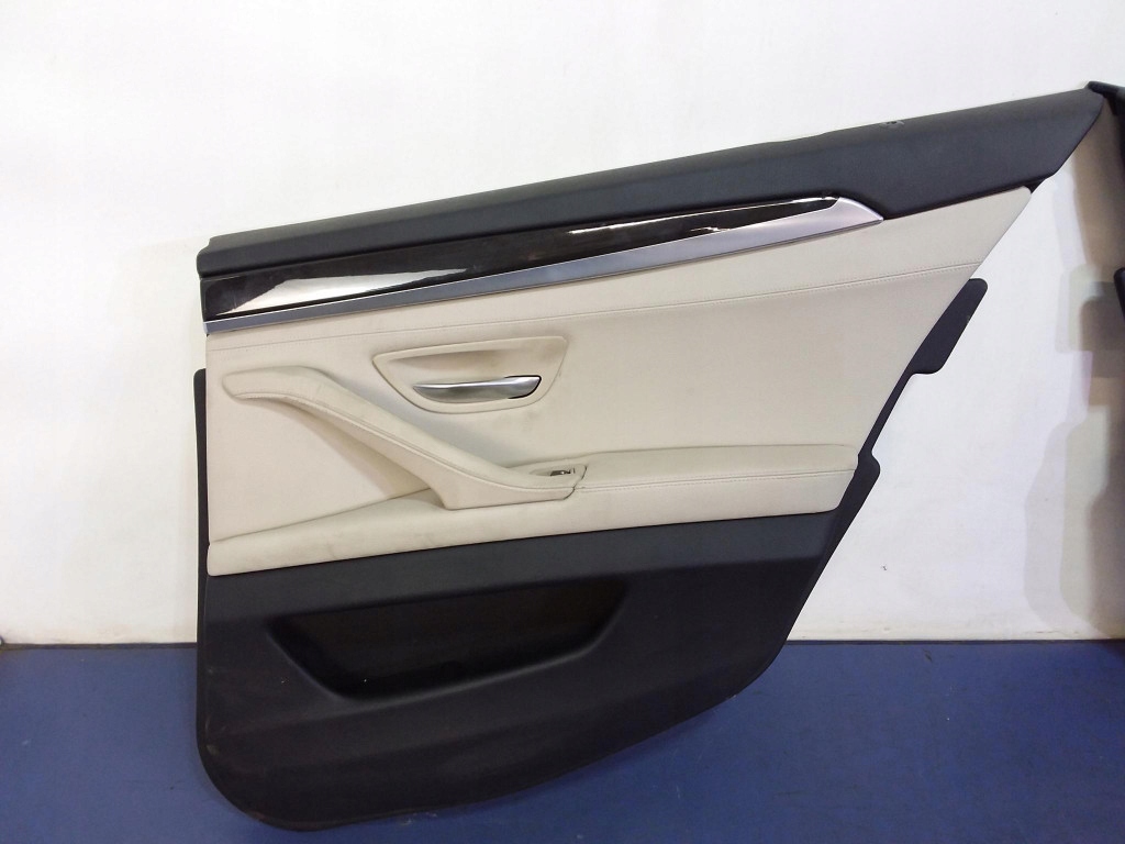 фото №11, Bmw 5 f10 сидіння комплект заднє сидіння шкіра sedan 520 eu