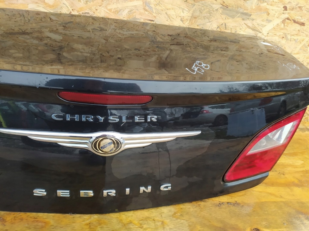 фото №7, Chrysler sebring iii pxr sedan кришка багажника задня