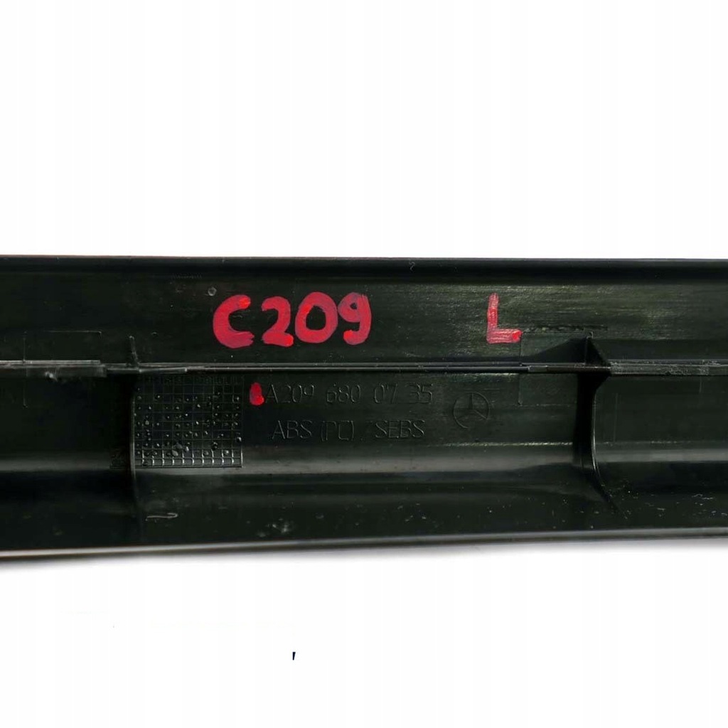 фото №10, Mercedes c209 w209 молдинг порог защита порог левая a2096800735