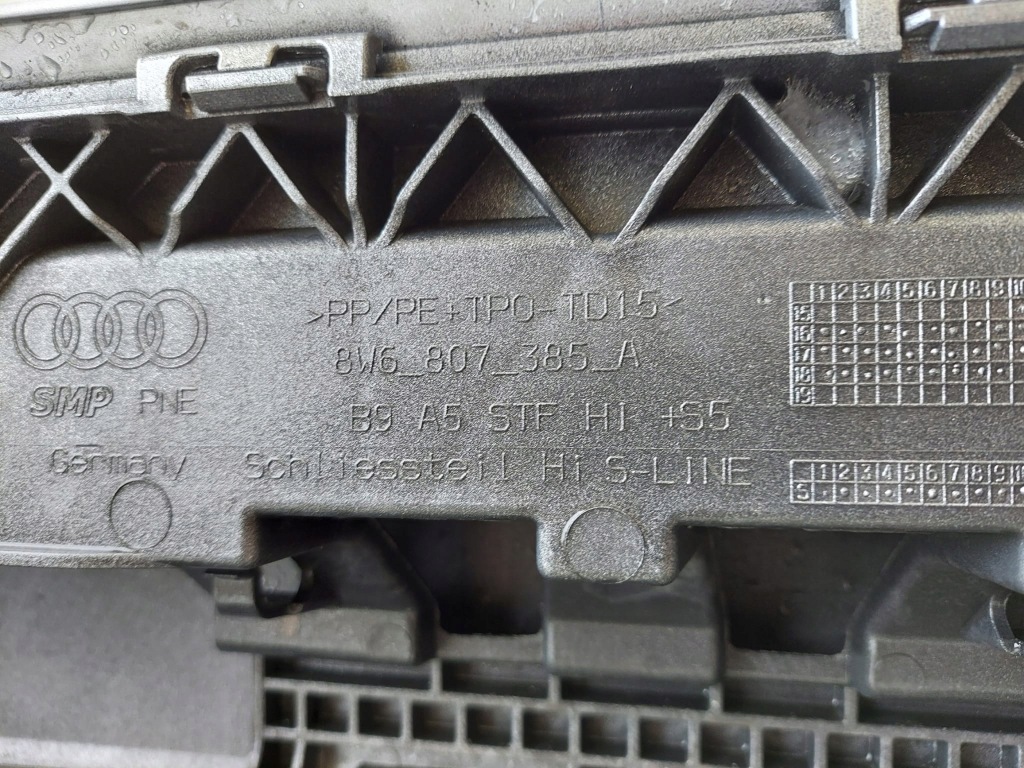 фото №8, Audi a5 b9 s-line бампер задняя 8w6807385 a оригинал