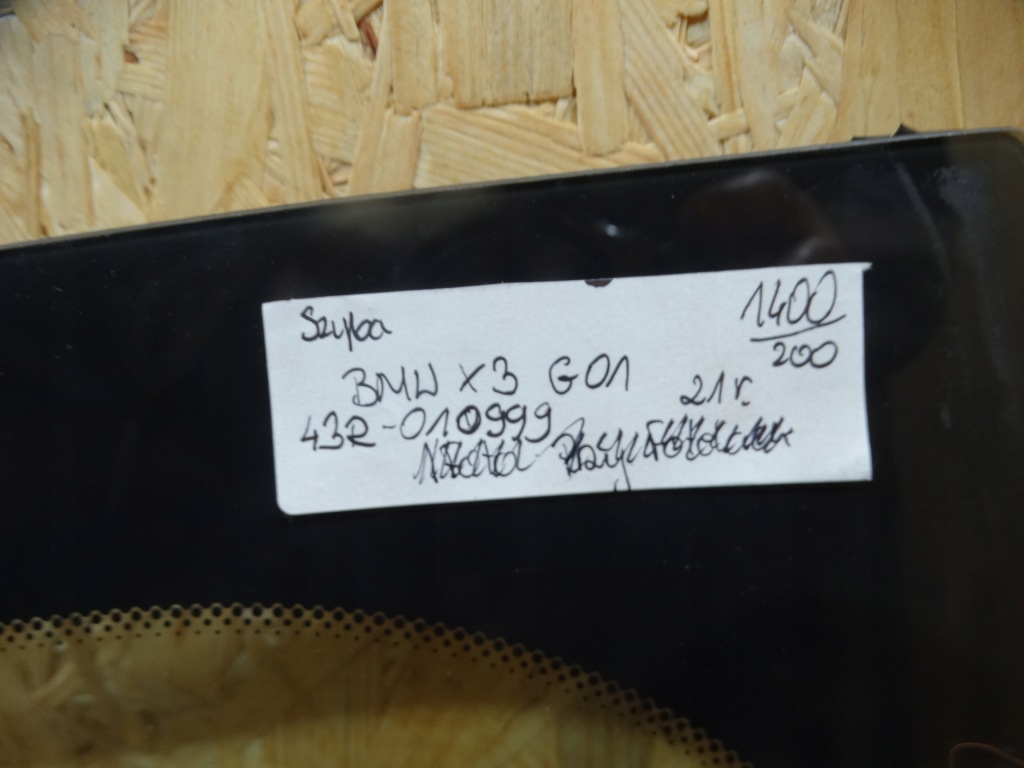 фото №4, Idealna скло передня bmw x3 g01 21r. 1