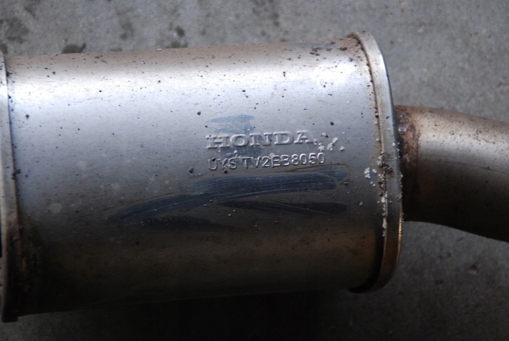 фото №5, Гаситель выхлоп труба wyechowa honda civic ix 1.6d