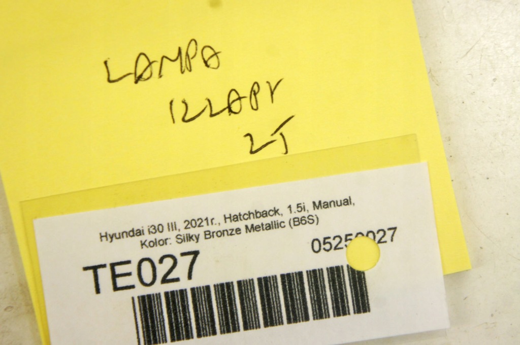 фото №6, Te027 hyundai i30 iii лампа крышки багажника левый задняя 92403g4000 хэтчбек