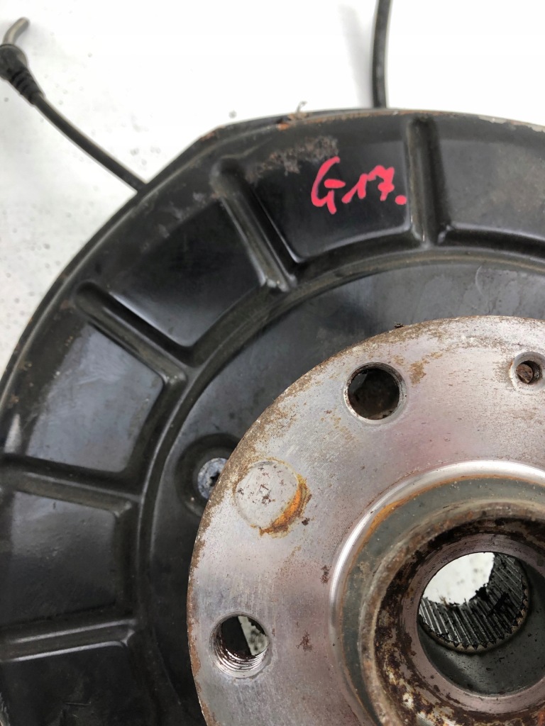 фото №10, Vw golf v vi поворотний кулак ступиця правий перед 1k0