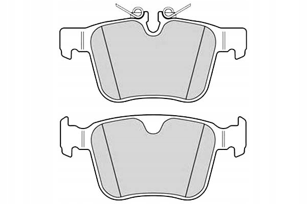 фото №1, Delphi гальмівні колодки гальмівні jaguar f-pace 3.0 dc_. x7