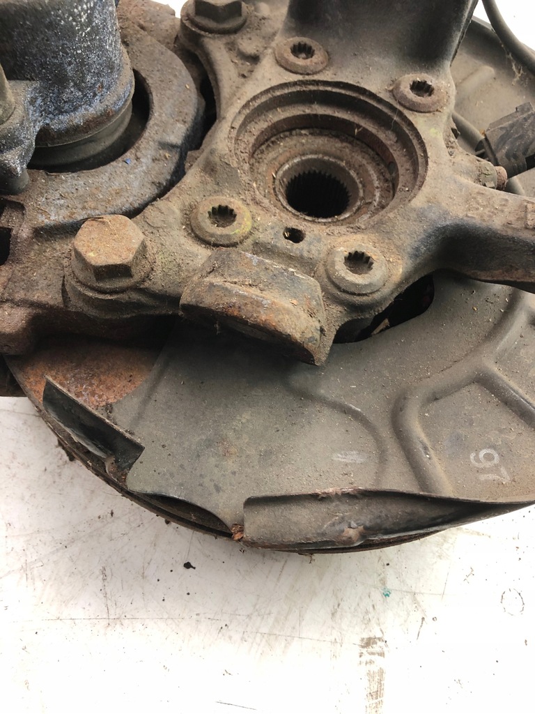 фото №5, Vw golf vi поворотный кулак ступица правый перед