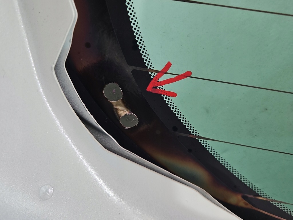 фото №10, Крышка багажника багажника стекло задняя kia sportage iv 15-21 hb 5d белый hw