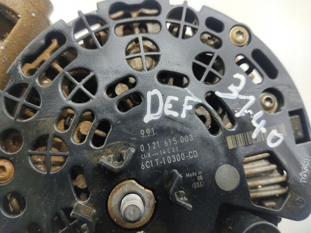 фото №7, Генератор land rover defender 2.4 tdci 6c1t-10300-cd 0121615003 2007-2014