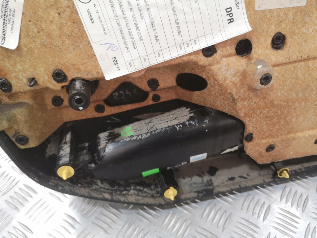 фото №12, Обшивка дверь правый перед mercedes sl r231 eu