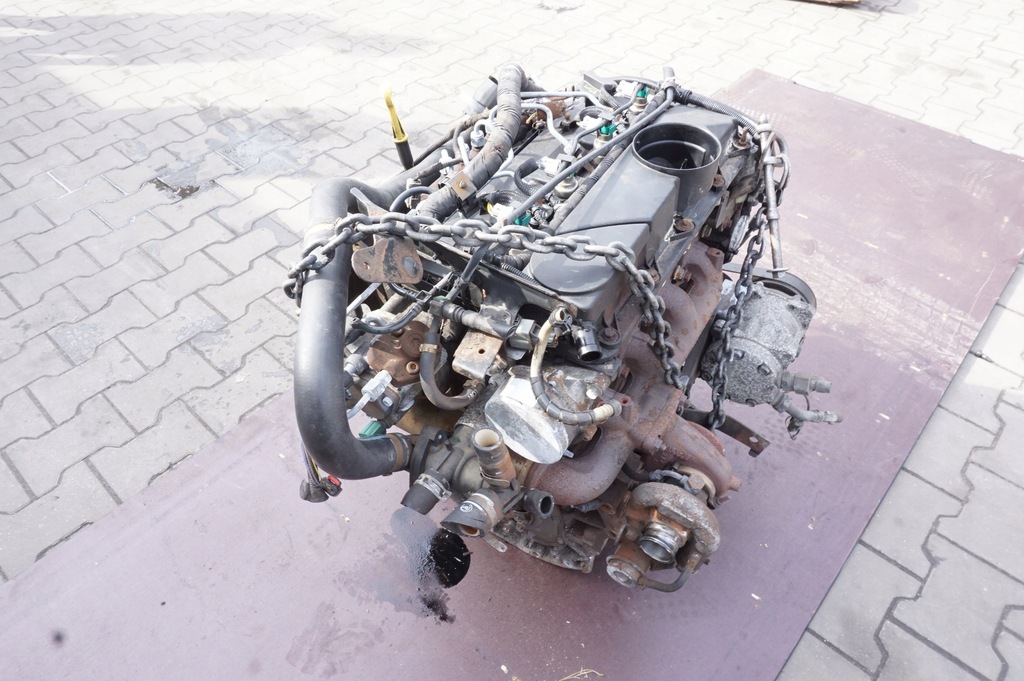 фото №7, Двигатель 4hu 10trj2 fiat citroen peugeot 2.2 jtd hdi kompletny 104 tys km