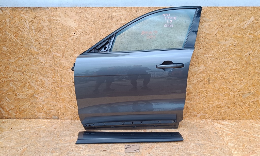 фото №1, Jaguar f-pace двері повний лівий перед ліва ammonite grey