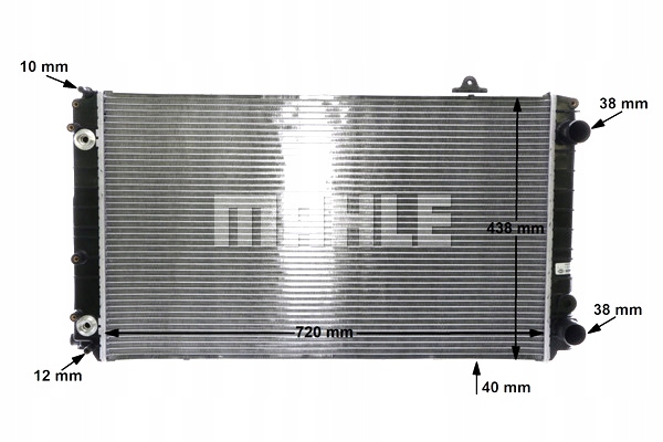 фото №9, Радіатор двигуна wody audi a8 d2 3.7 4.2 11.98-09.02 #petrolhead pro+ kit5