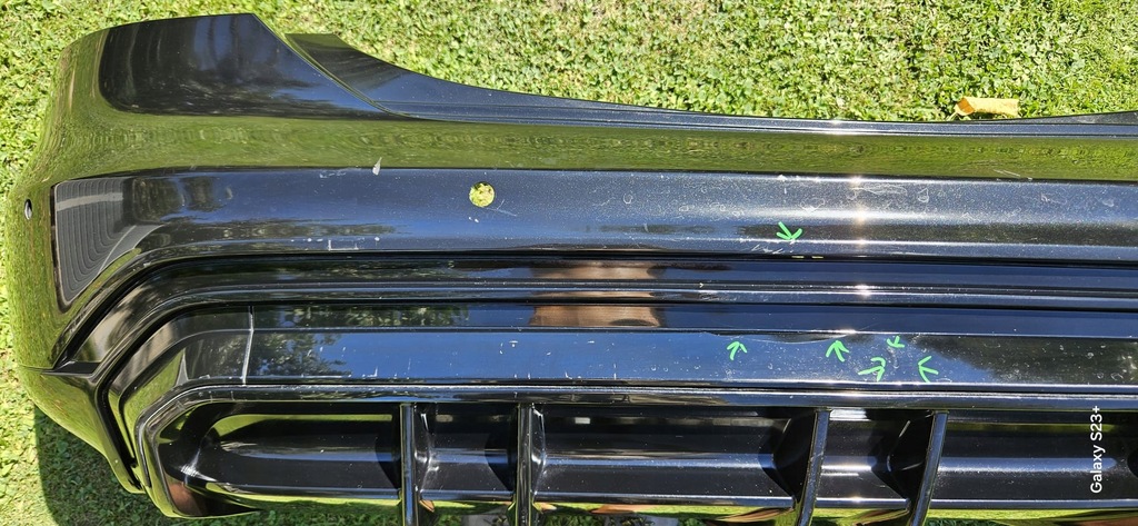 фото №13, Audi e-tron gt rs 2018- бампер задня задній 4j3807421b