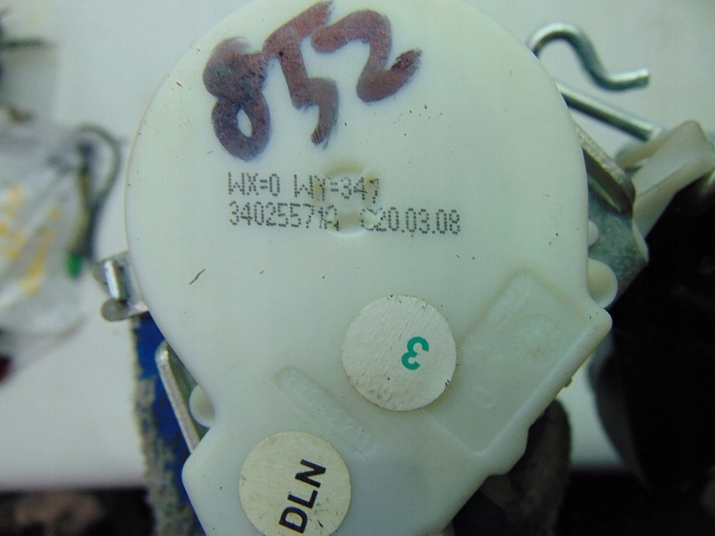 фото №6, Jaguar xf 2.7d 08r pas безопасности правый перед