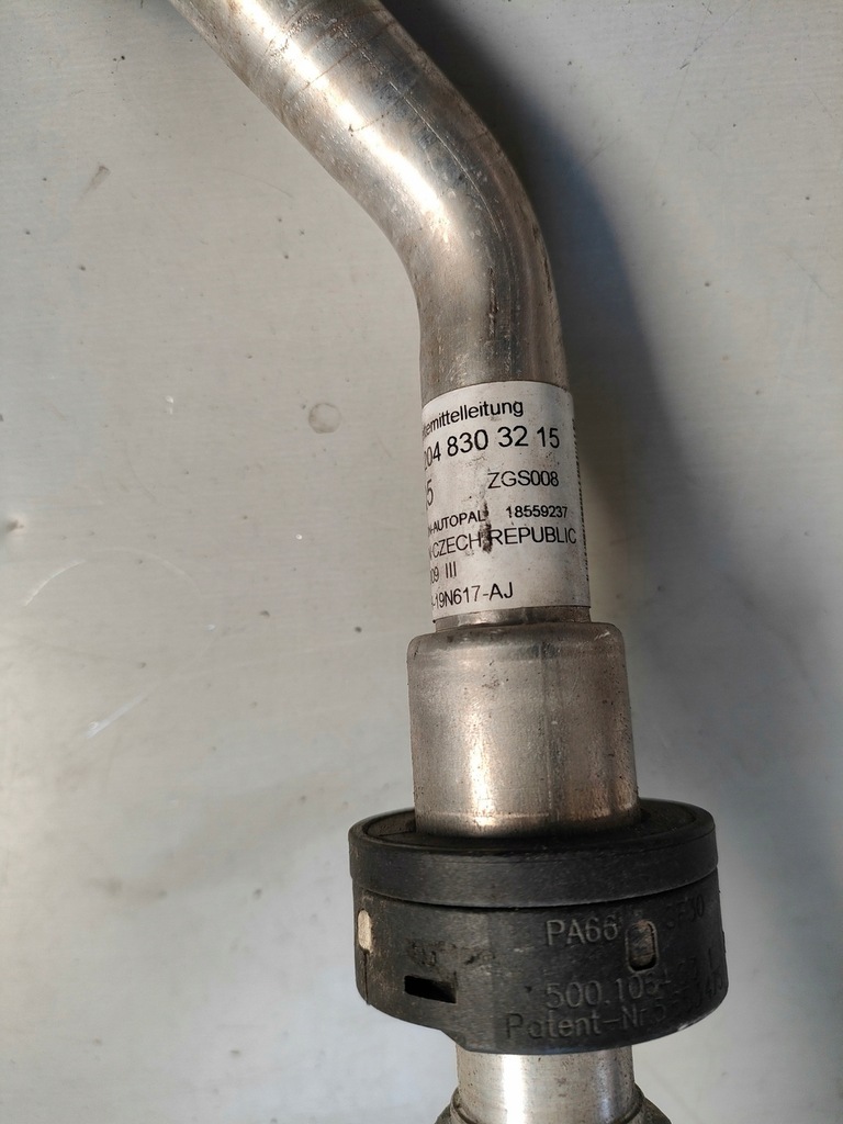 фото №5, Mercedes glk шланг трубка кондиционера a2048303215