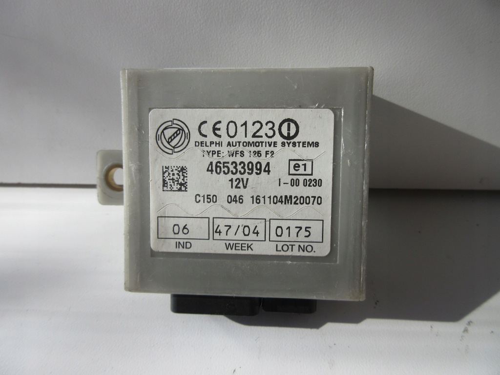 фото №1, Модуль імобілайзер fiat seicento panda 46533994