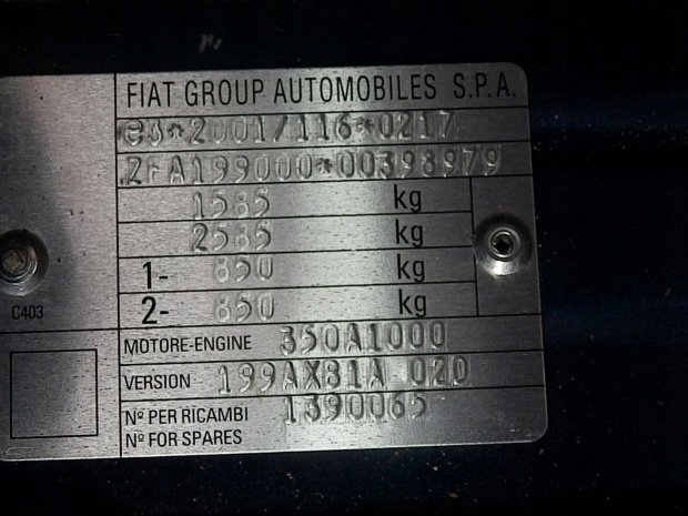 фото №10, Fiat grande punto 08 3d бампер задняя задний