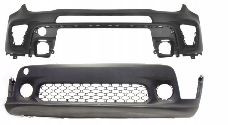 фото №1, Jeep renegade lift 18- бампер góra + dól перед новий