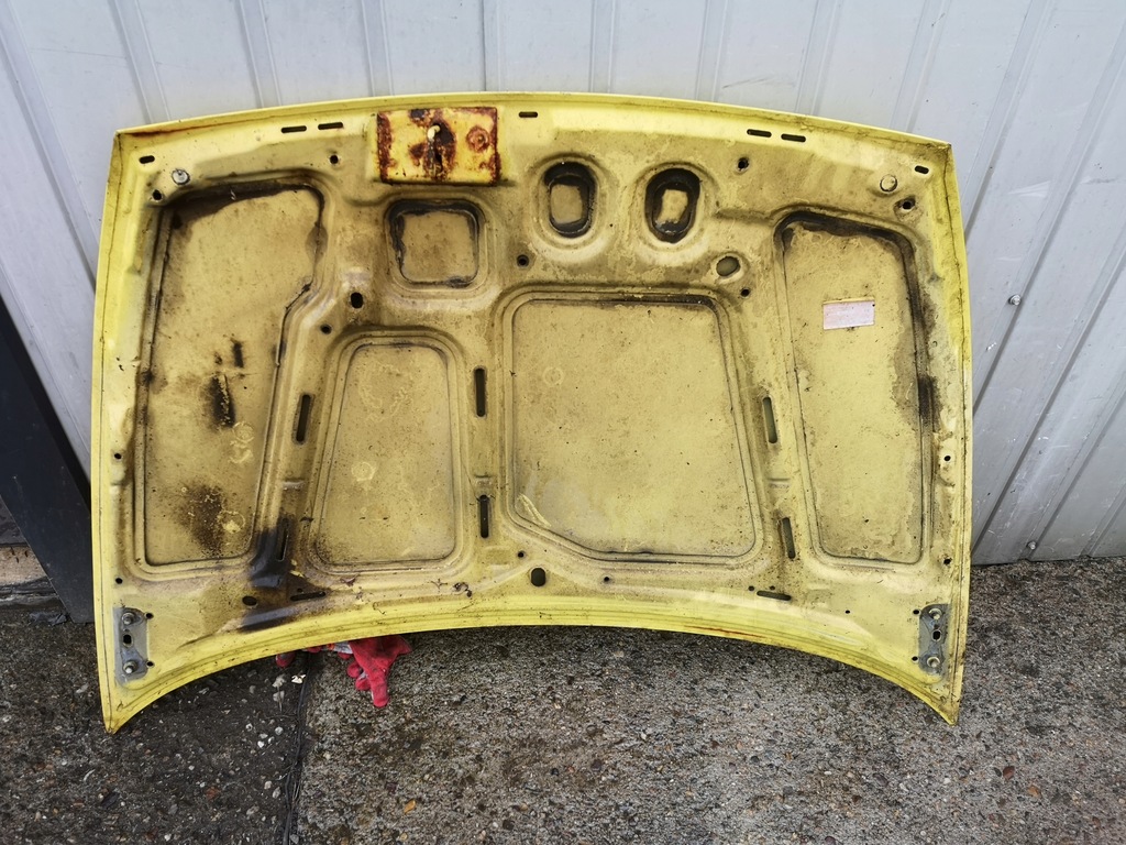 фото №12, Ford ka i 96-08 капот / czerwona / білий / жовта