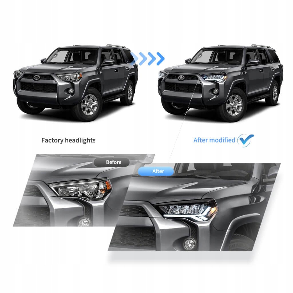 фото №15, Лампа лампи full led vland комплект toyota 4runner 2014-2020