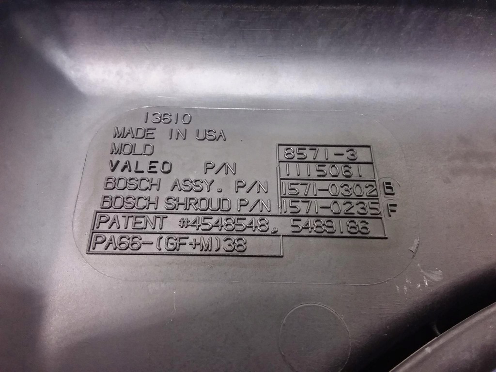 фото №5, Sebring ii 2.0 16v вентилятор радиатора 04596310ad