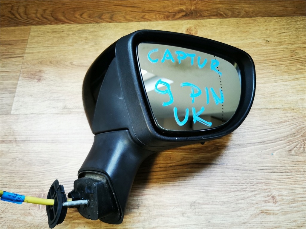 фото №6, Renault captur i дзеркало праве 9 pin uk