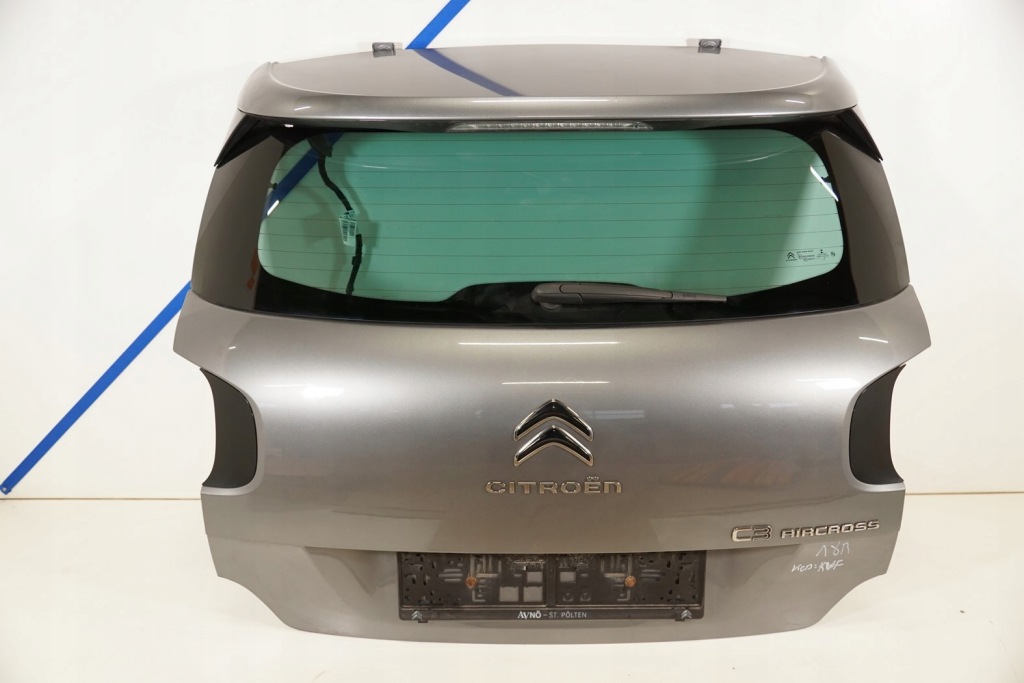 фото №1, Крышка багажника багажника комплектная оригинал kod: kvf citroen c3 aircross 18r