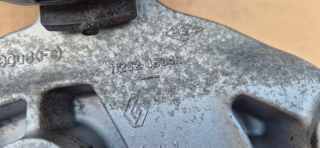 фото №3, Кронштейн, подушка двигателя renault clio v 1.5 blue dci