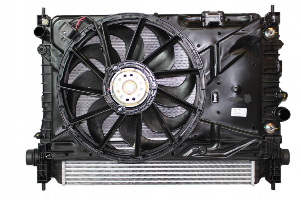 Купить Радиатор двигателя + вентилятор opel mokka 2012+ 1.4t 7745652 автоматическая коробка передач