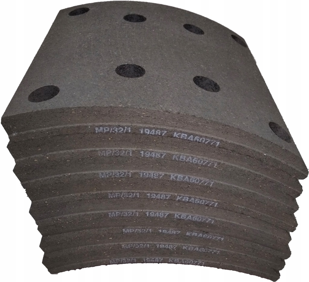 фото №1, Mercedes actros axor atego накладки гальма łódź