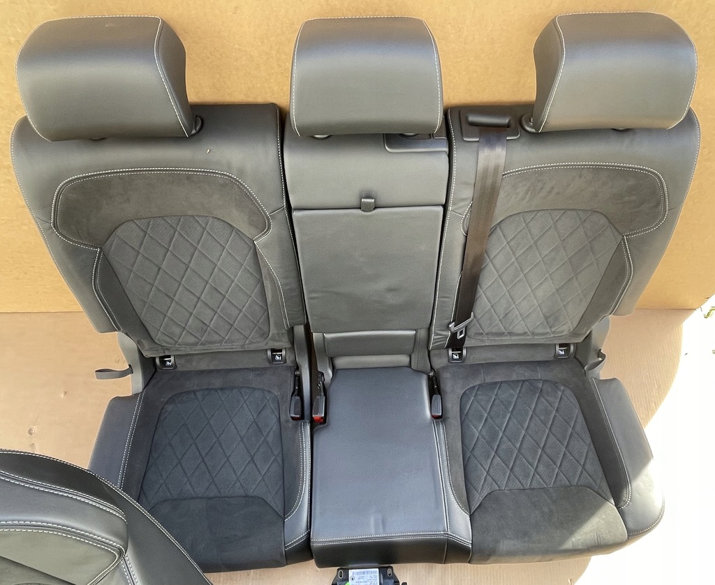 фото №14, Сиденья заднее сиденье skoda kodiaq alcantara комплект ideał карбон full электрика