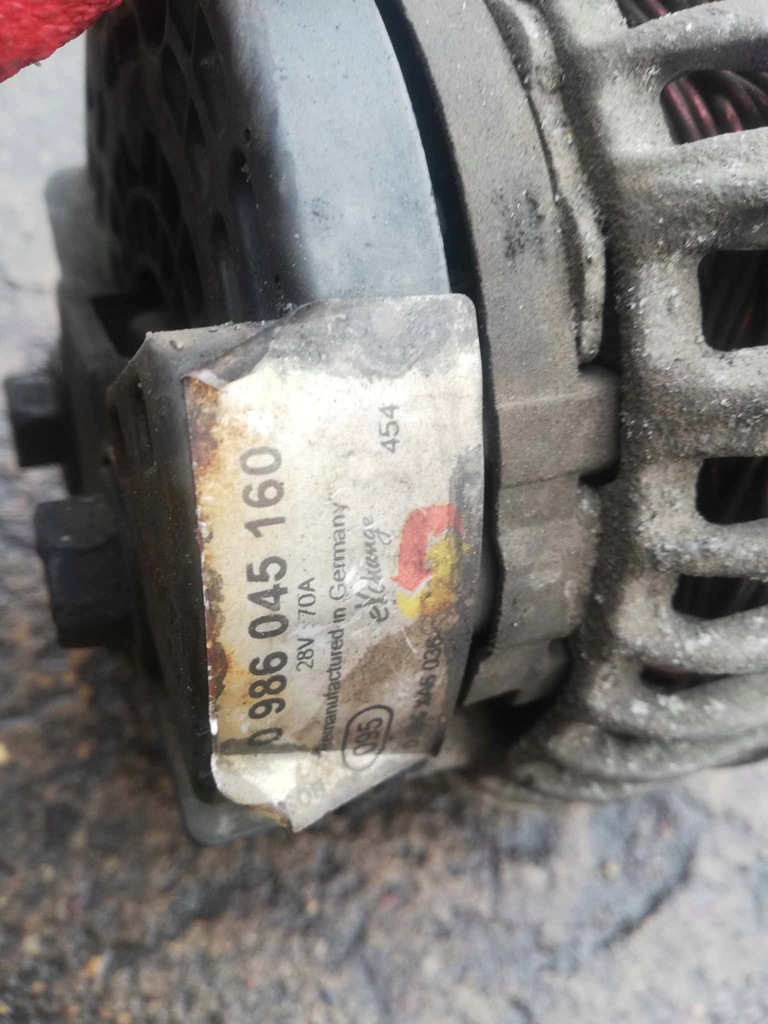 фото №2, Генератор iveco eurocargo 300 zł netto