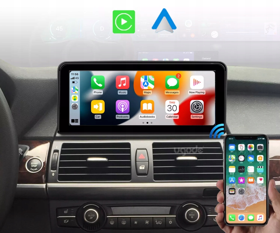 фото №11, Навигация bmw x5 e70 x6 e71 2011-2013 система cic радио android 14 8gb ram