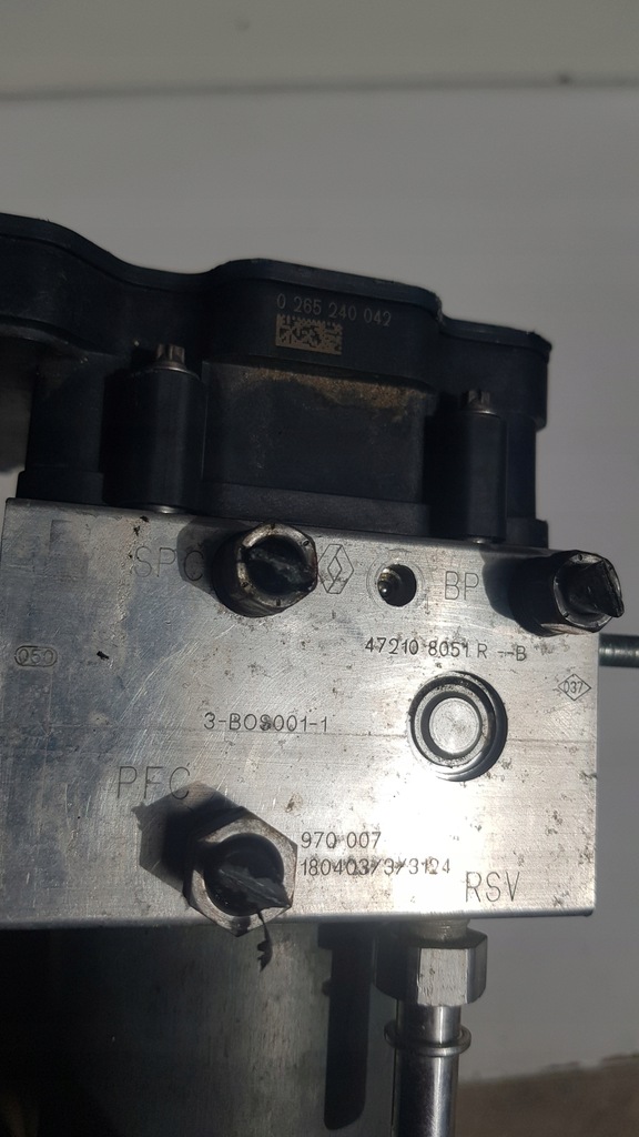 фото №7, Насос гальмівна abs renault оригінальний номер zoe eu