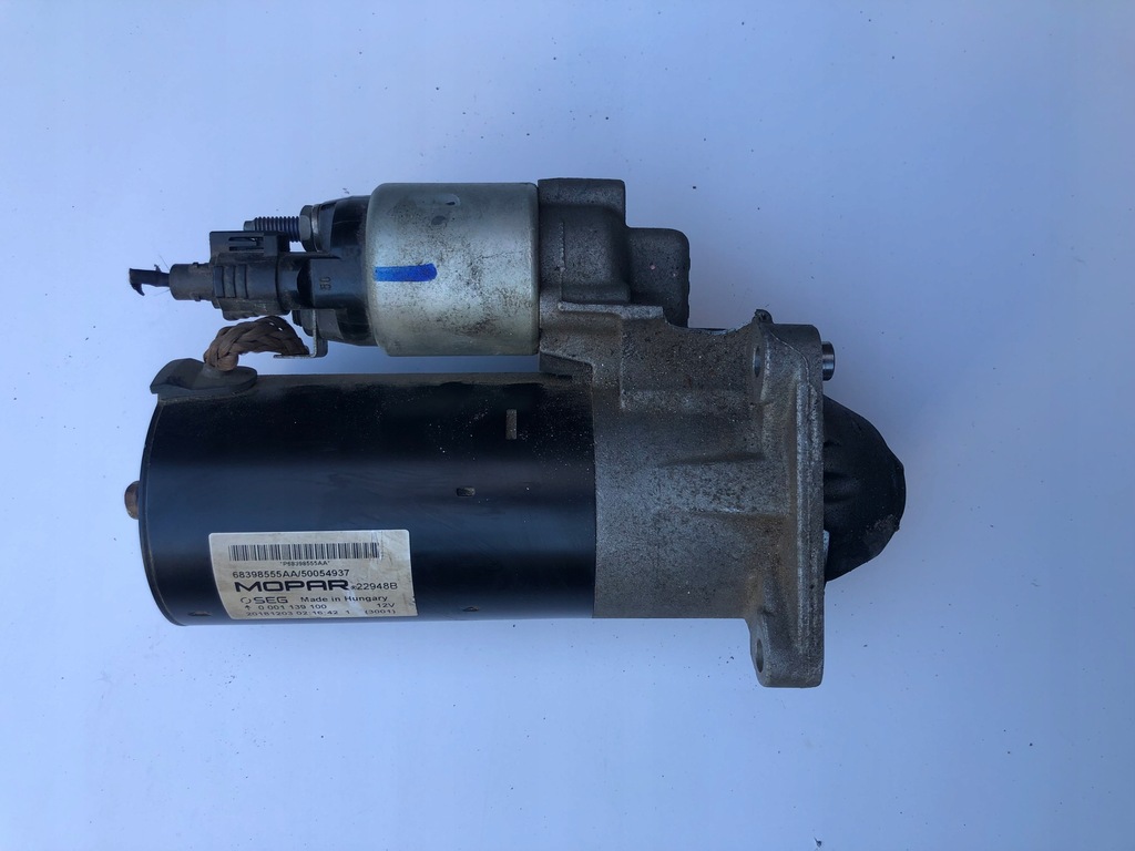 фото №1, Стартер mopar fiat jeep 50054937 19r compass ii