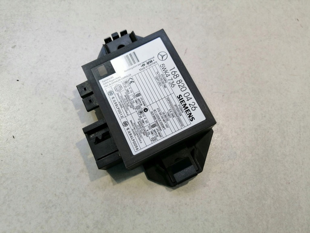 фото №6, Модуль імобілайзер mercedes w168 1.4 1688200426