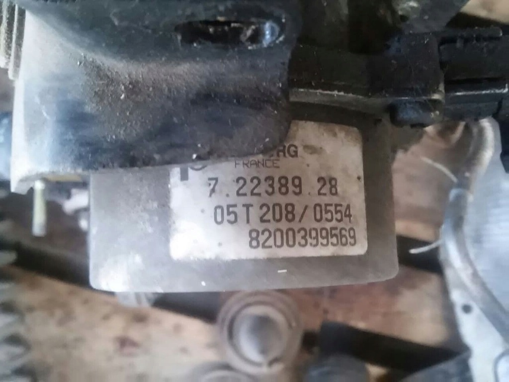 фото №6, Двигатель 1.5 dci k9k732 renault scenic ii 03-09