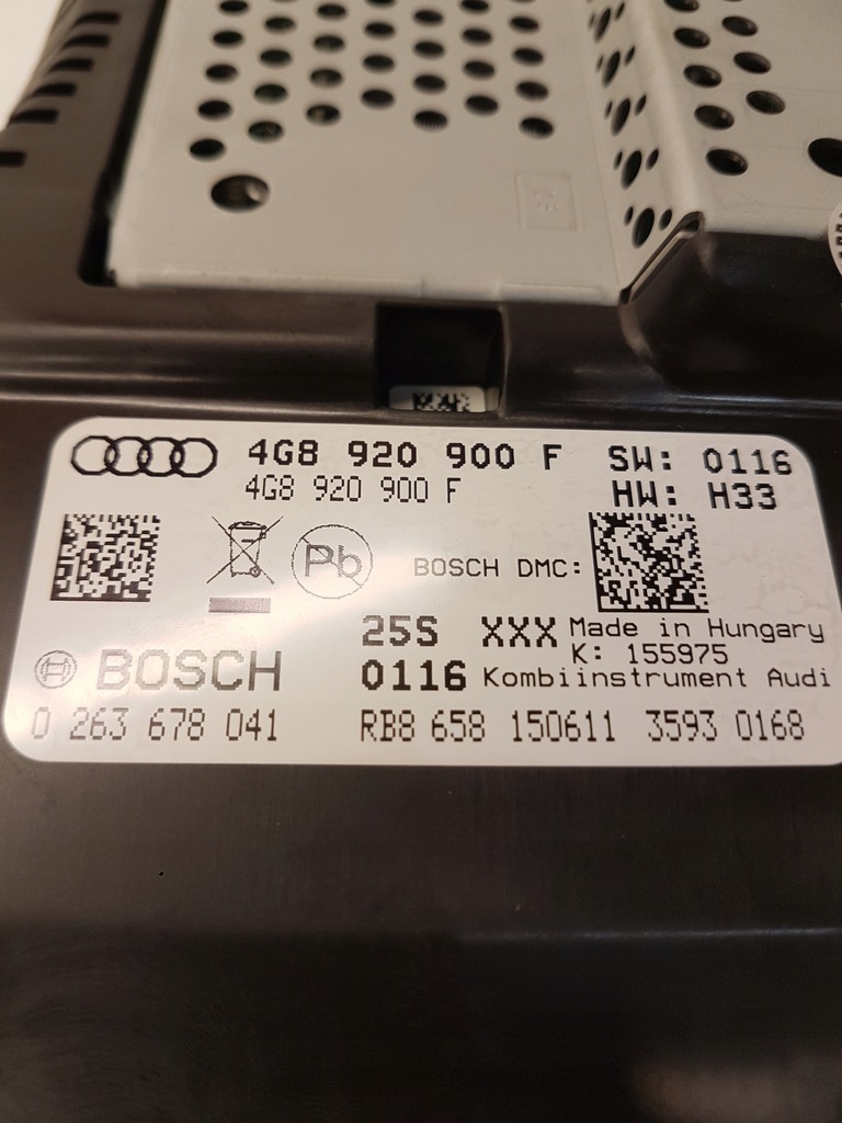 фото №6, Audi оригінальний номер 4g8920900f