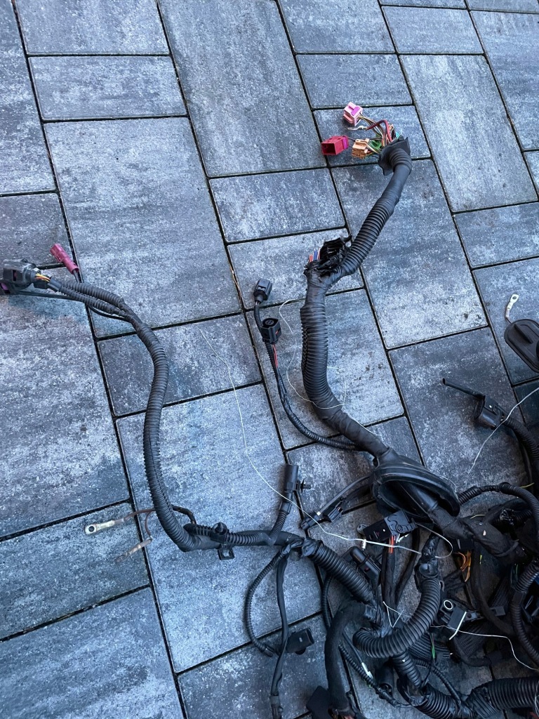 фото №3, Электропроводка cayenne 7p5 lift 3.0 tdi