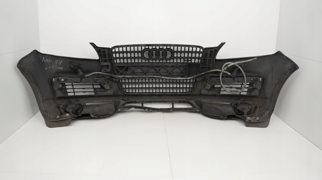 фото №12, Бампер перед передній audi q7 4l 05-09r s line омивачі pdc lz7l