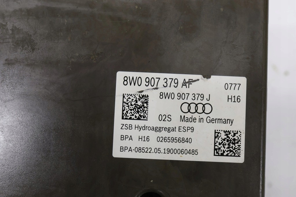 фото №2, Audi a4 b9 насос abs 8w0907379af