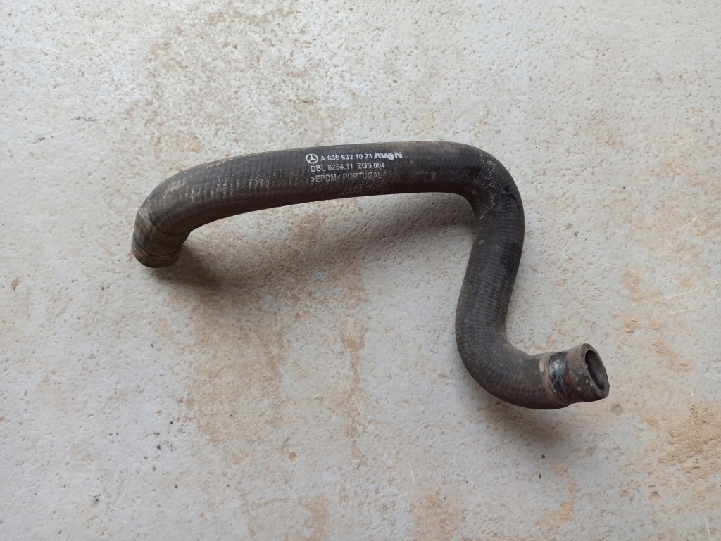 фото №1, Шланг труба wąż wody mercedes w639 a6398321023