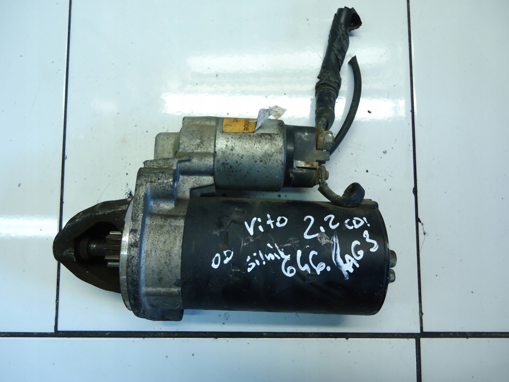 фото №1, Mercedes vito w639 2.2cdi 646 стартер