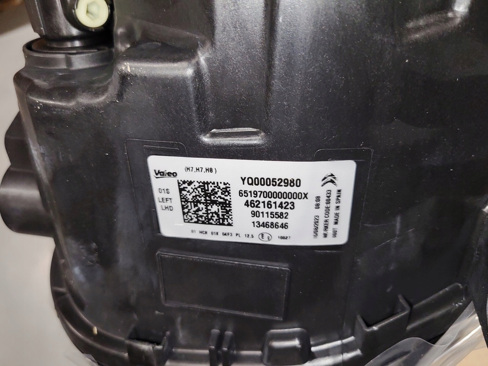 фото №12, Фара c c3 aircross левый